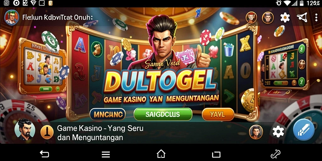 Screenshot gameplay DULTOGEL yang menarik dengan berbagai pilihan permainan Kasino.