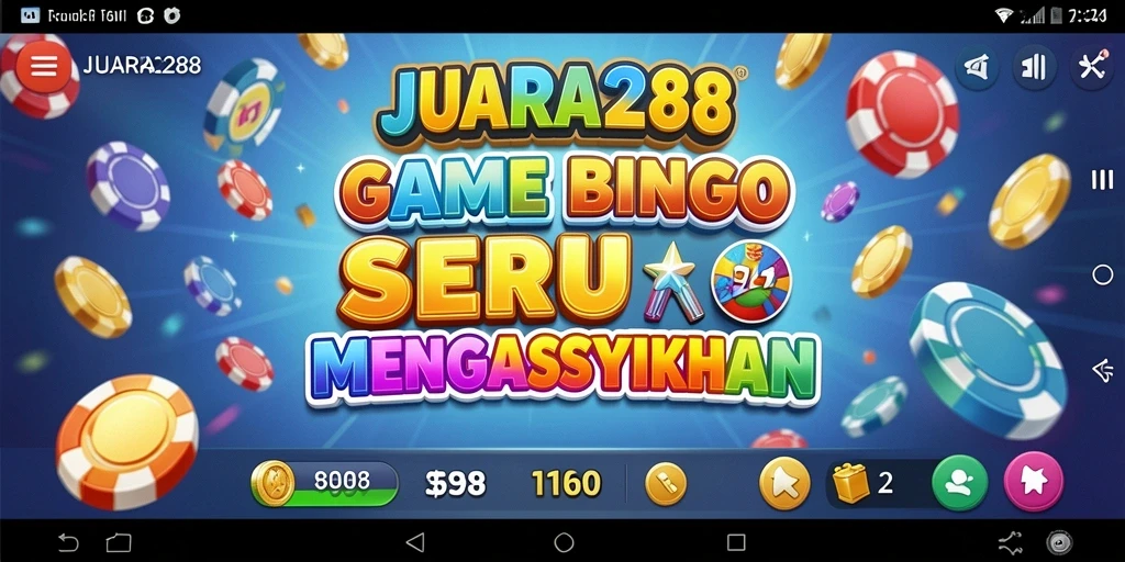 Tampilan gameplay JUARA288 yang seru dan penuh warna.