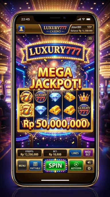 Screenshot aplikasi luxury777 yang menampilkan katalog aplikasi lengkap.